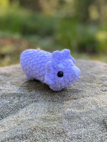 Mini Triceratops Purple