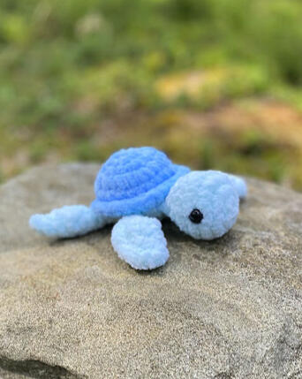 Sea Turtle - Blue